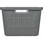 Coș Multifuncțional Curver Gri închis Iută Plastic