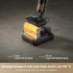 Aspirator vertical Dreame H12 Pro FlexReach 400 W baterie auto-curățare negru