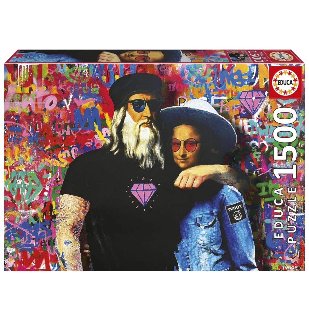 Puzzle Educa Leo y Lisa 1500 Piese