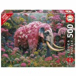Puzzle Educa Elefante Florido 500 Piese