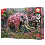 Puzzle Educa Elefante Florido 500 Piese