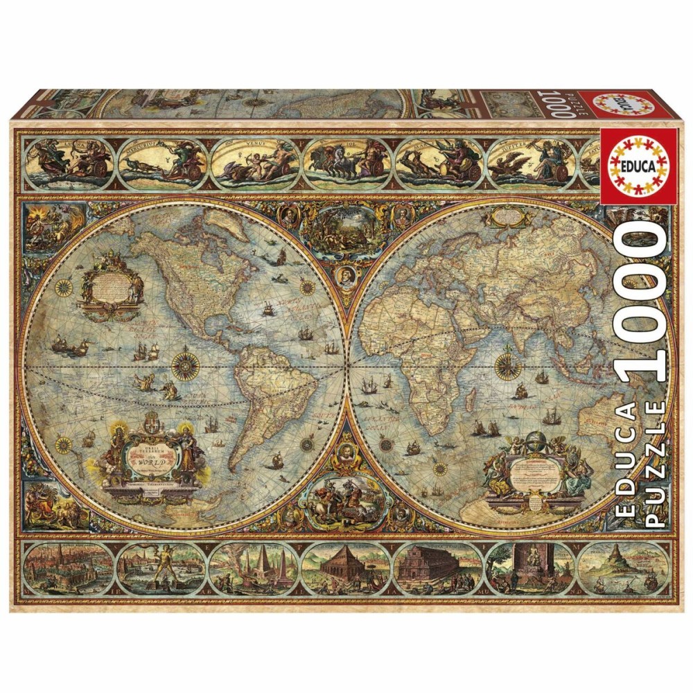 Puzzle Educa Orbis Terrarum 1000 Piese