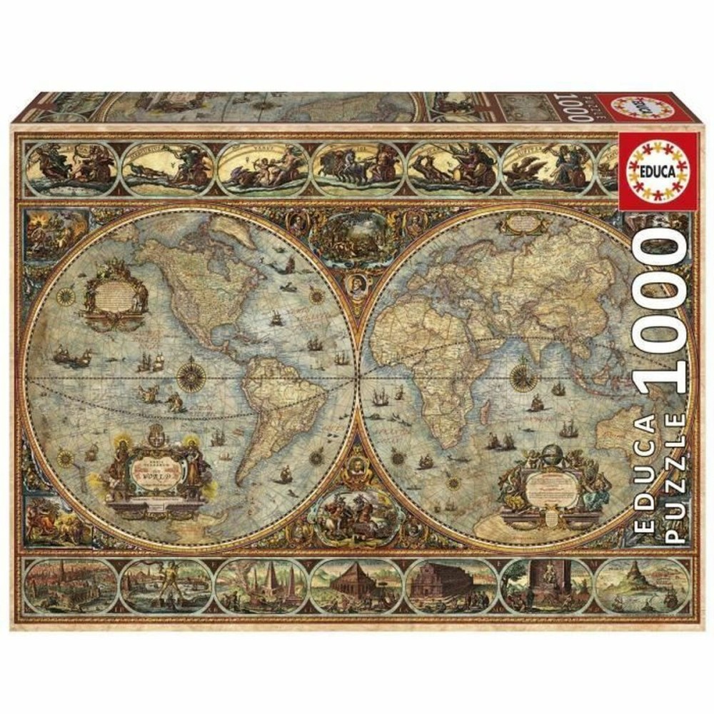 Puzzle Educa Orbis Terrarum 1000 Piese