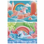 Puzzle Educa Magic Unicorns 48 Piese (2 Unități)