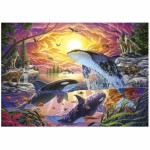 Puzzle Educa Orcas y Lobos 4000 Piese