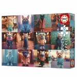 Puzzle Educa 20219 Fashion Animals