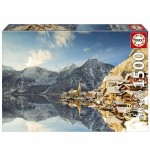 Puzzle Educa Winter in Hallstatt, Austria 1500 Piese