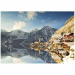 Puzzle Educa Winter in Hallstatt, Austria 1500 Piese