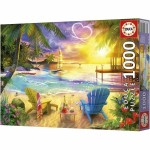Puzzle Educa Love Beach 1000 Piese