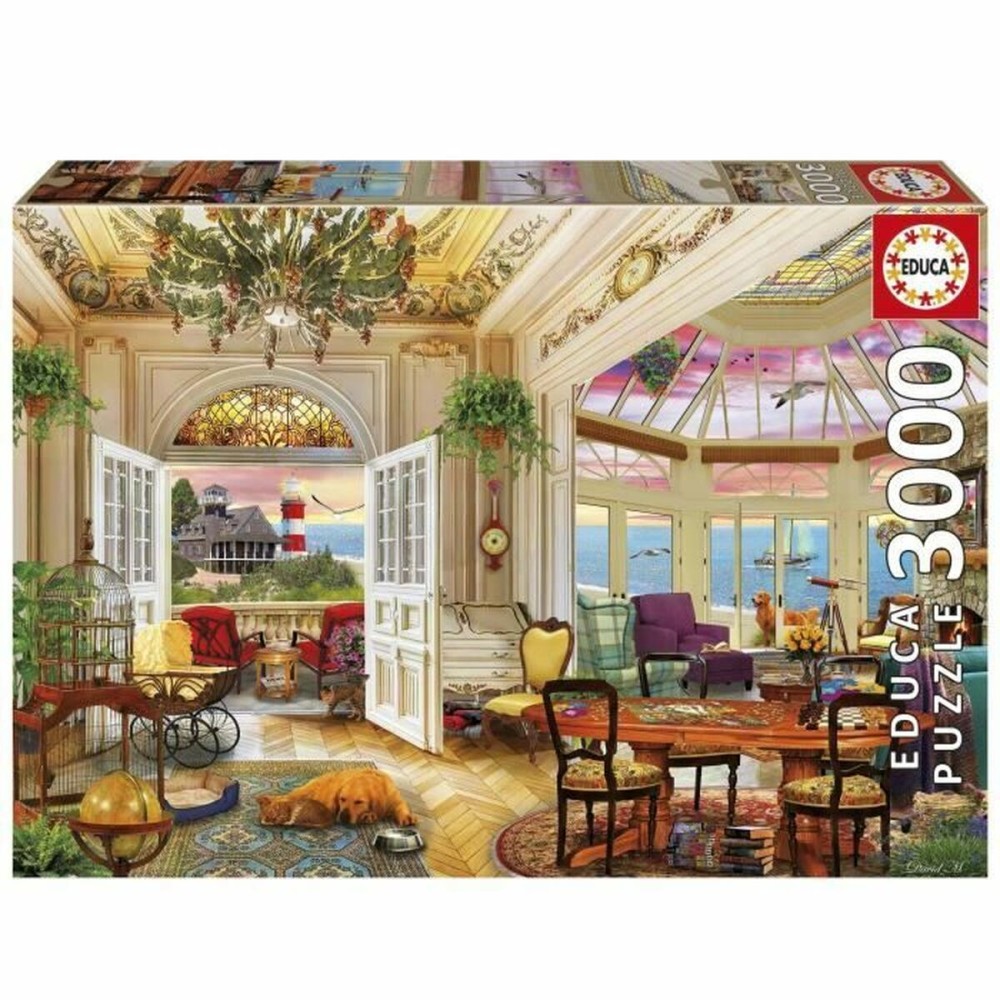 Puzzle Educa Life in the Coast 3000 Piese
