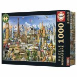 Puzzle Educa Europe Minature 1000 Piese
