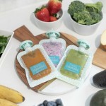 Recipient pentru conservarea alimentelor Infantino Alb Plastic