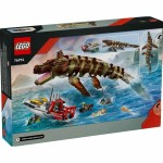 Set de Construcție Lego 76974 Jurassic World : Brick-Built Mosasaurus Boat Mission 858 Piese
