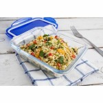 Set de recipiente de bucătărie ermetice Pyrex Cook & Go Dreptunghiular 0,8 L 5 Piese