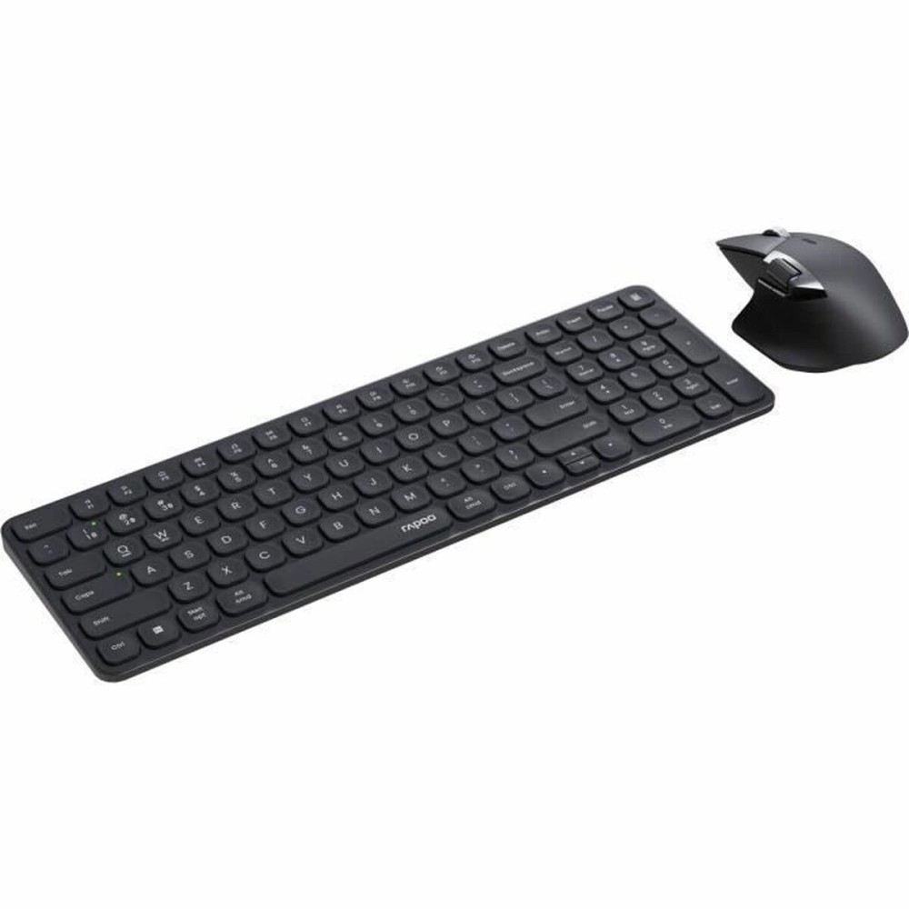 Tastatură și Mouse Rapoo 9760M Gri AZERTY