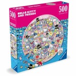 Puzzle Hello Kitty Hello Kity and friends 500 Piese