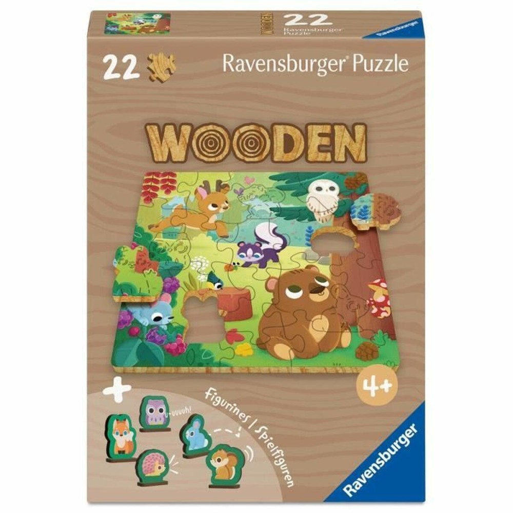 Puzzle Ravensburger Wooden 22 Piese