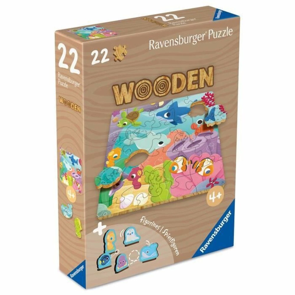 Puzzle Ravensburger Wooden 22 Piese