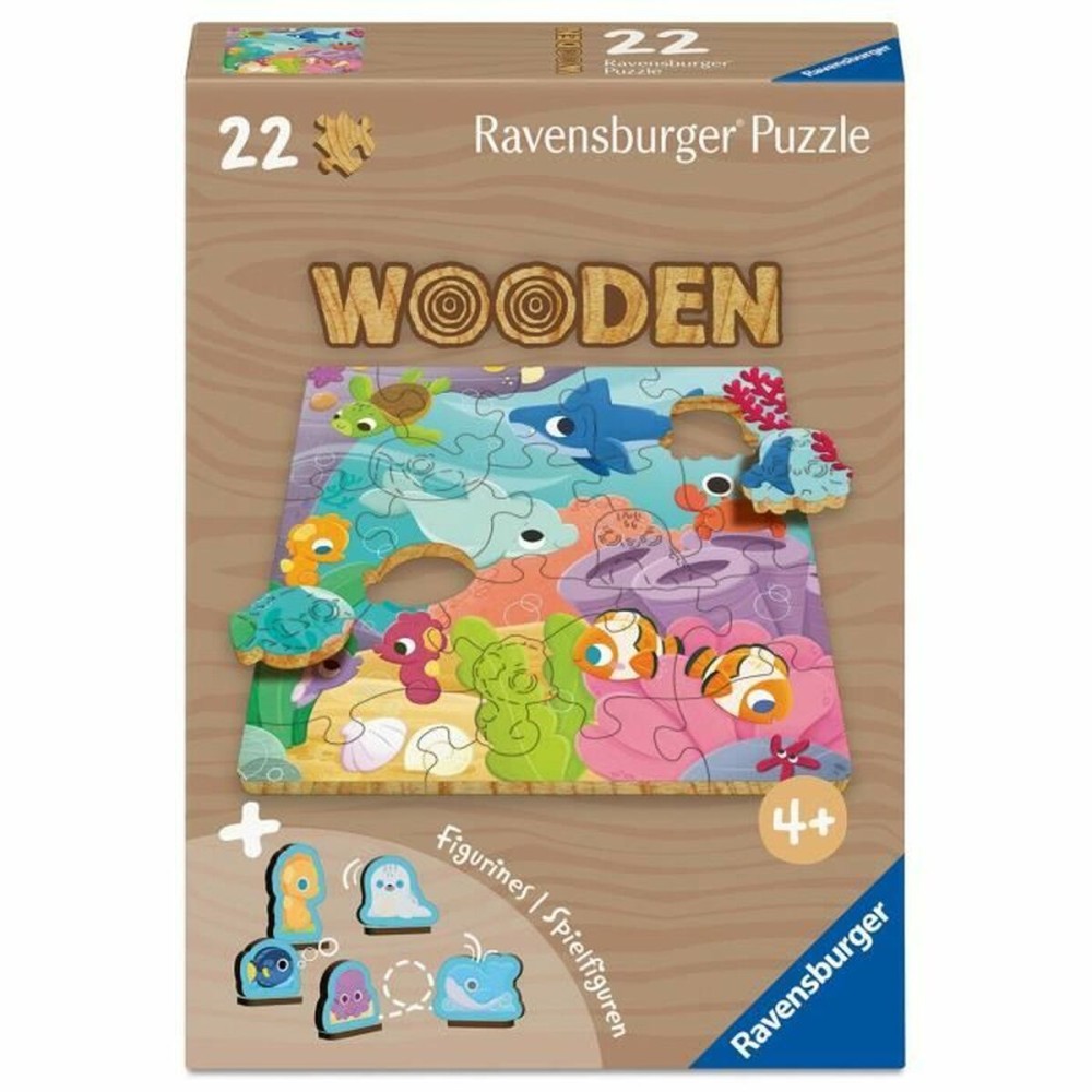 Puzzle Ravensburger Wooden 22 Piese