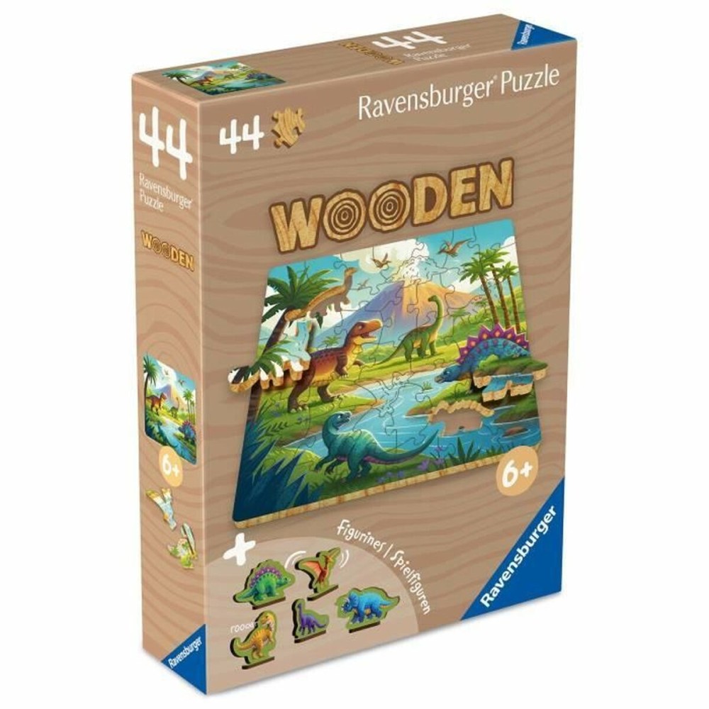 Puzzle Ravensburger Wooden 44 Piese