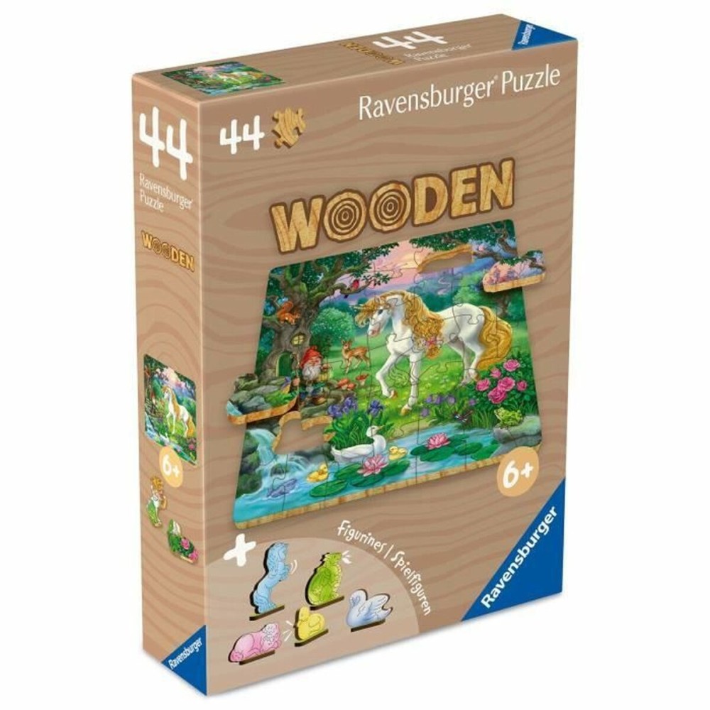 Puzzle Ravensburger Wooden 44 Piese