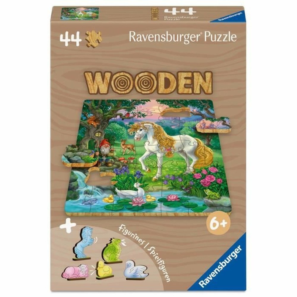 Puzzle Ravensburger Wooden 44 Piese