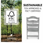 Scaun înalt Hauck Gri