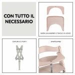 Scaun înalt Hauck Gri