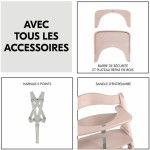 Scaun înalt Hauck Gri