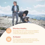 Cărucior de plimbat bebe Hauck Negru