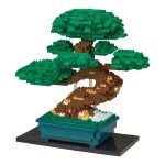 Set de Construcție Nanoblock Bonsai Pine Deluxe Edition NB-039