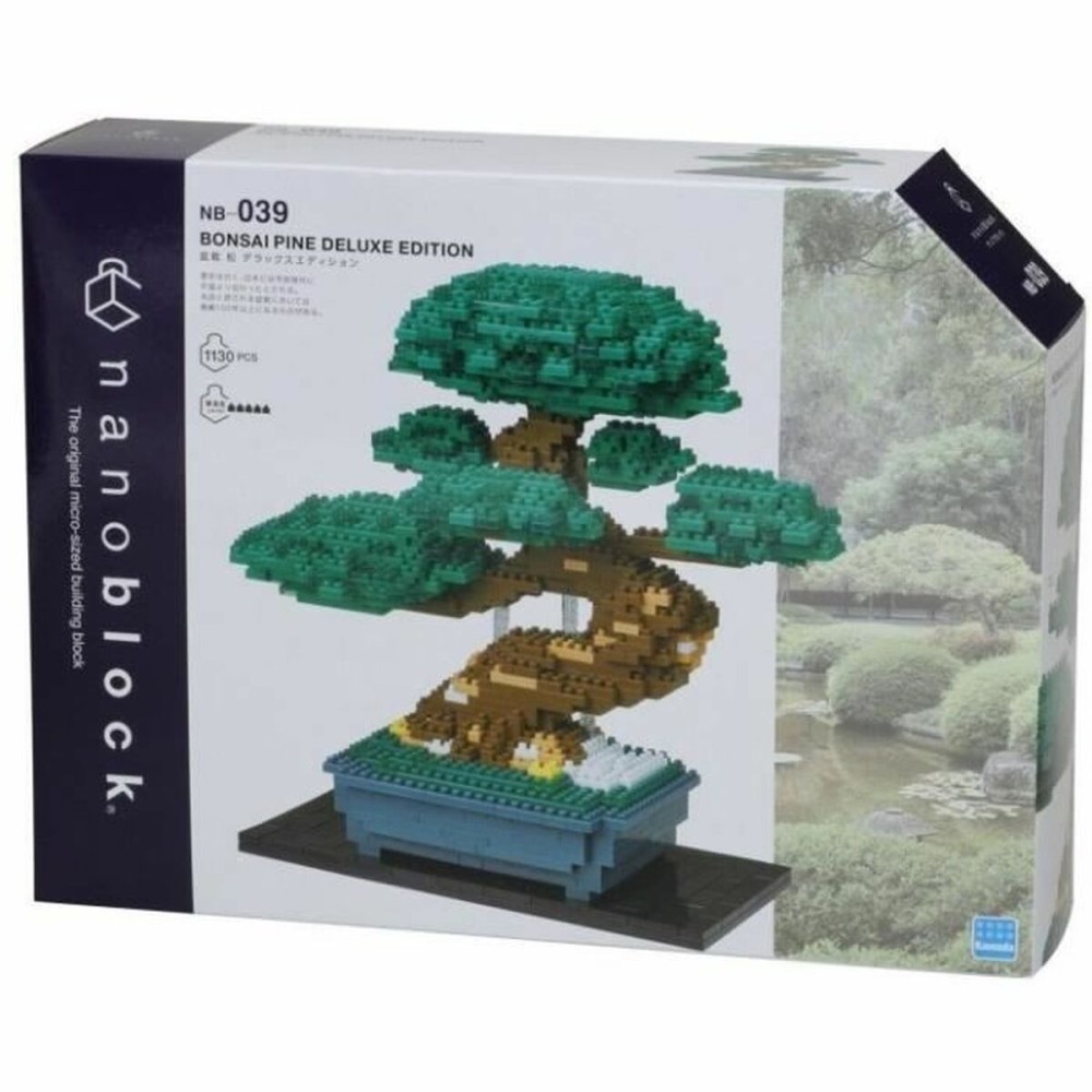 Set de Construcție Nanoblock Bonsai Pine Deluxe Edition NB-039