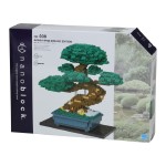 Set de Construcție Nanoblock Bonsai Pine Deluxe Edition NB-039