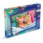 Set de pictură pe numere Ravensburger CReart Cats