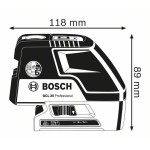 Nivel laser BOSCH 2 mm