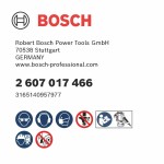 Set de tăietori multifuncționali BOSCH 6 Piese