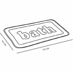 Covoraș de baie antiderapant TODAY Bath PVC 40 x 60 cm Alb