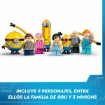 Set de Construcție Lego Minions y la mansión familiar de Gru