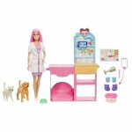 Playset Barbie Veterinarian Clinic 15 Piese