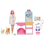 Playset Barbie Veterinarian Clinic 15 Piese
