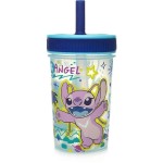 Paharul de învăţare ThermoBaby LILO & STITCH 420 ml Albastru