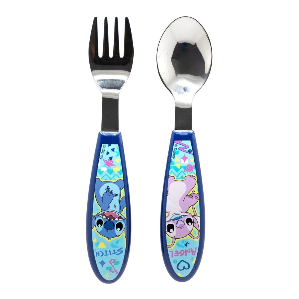 Set de Tacâmuri ThermoBaby LILO & STITCH Albastru Turquoise Metal Oțel inoxidabil 2 Piese