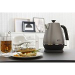 Fierbător DeLonghi KBI2001.S 2000 W 1,7 L Argintiu Crom Metal