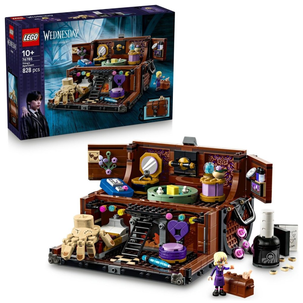 Set de Construcție Lego Wednesday 76785 Thing's Apartment 828 Piese