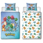 Set husă de pătură Pokémon 25 x 4 x 30 cm Albastru Pat 140 2 Piese