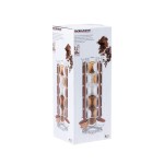 Organizator de capsule de cafea Fackelmann Gri Oțel inoxidabil Plastic 3 X 11 X 32 CM 14 X 39 X 29 CM