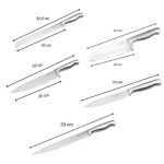 Set de Cuțite Nirosta Oțel Oțel inoxidabil