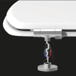 Capac pentru toaletă Gelco Alb 38 X 48 X 7 CM