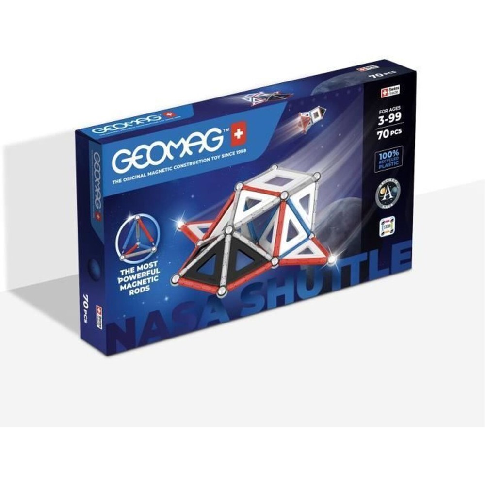 Set de Construcție Geomag Nasa Shuttle 70 piezas