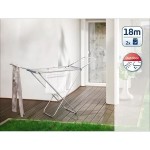 Suport de întins rufe Leifheit Gri Aluminiu 18 m